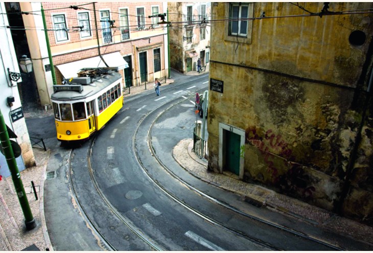Τραμ στους δρόμους της Λισαβόνας